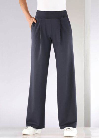 Broek met wijde pijpen 