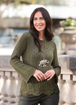 Trui met een geweldige mix van patronen 