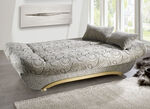 Slaapbank met comfortabele vulling BEIGE