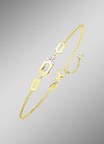 Moderne armband met zirkonia 