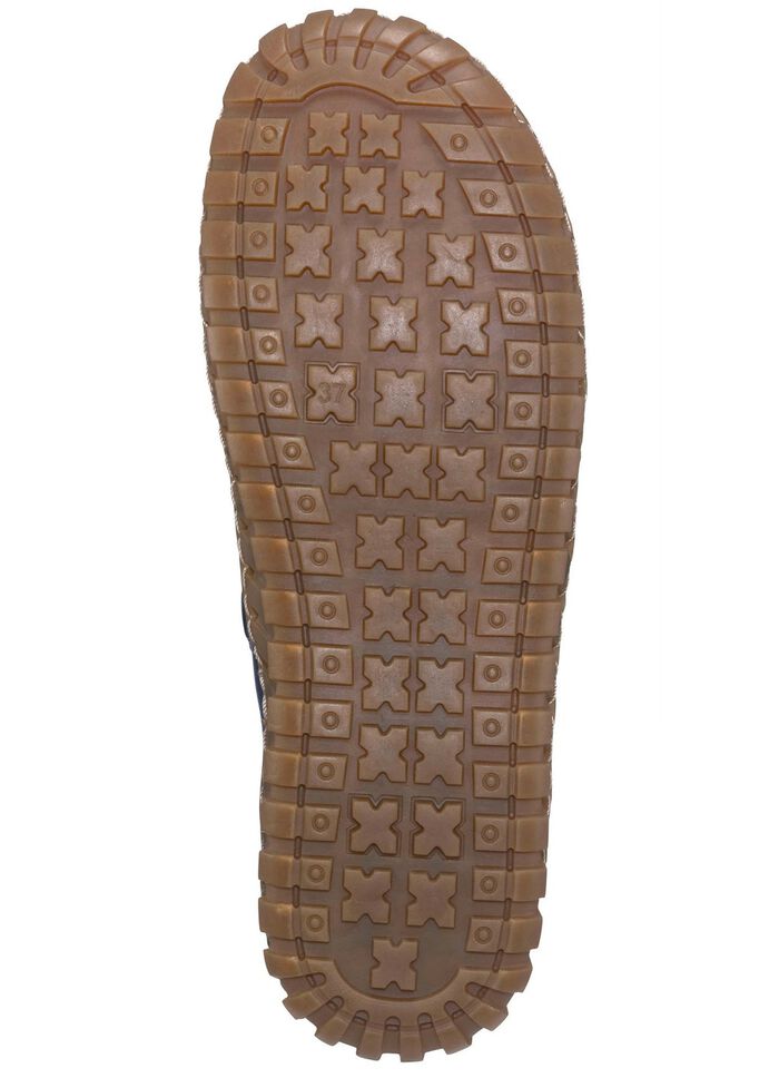 Gemini veterlaarsje met mooie details BLAUW-MULTICOLOR