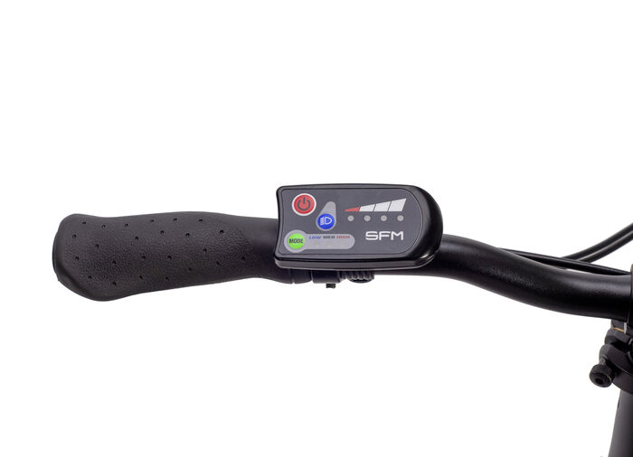 E-vouwfiets Foldi Plus ZWART