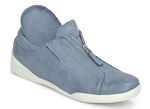Andrea Conti pantoffels met praktische ritssluiting BLAUW