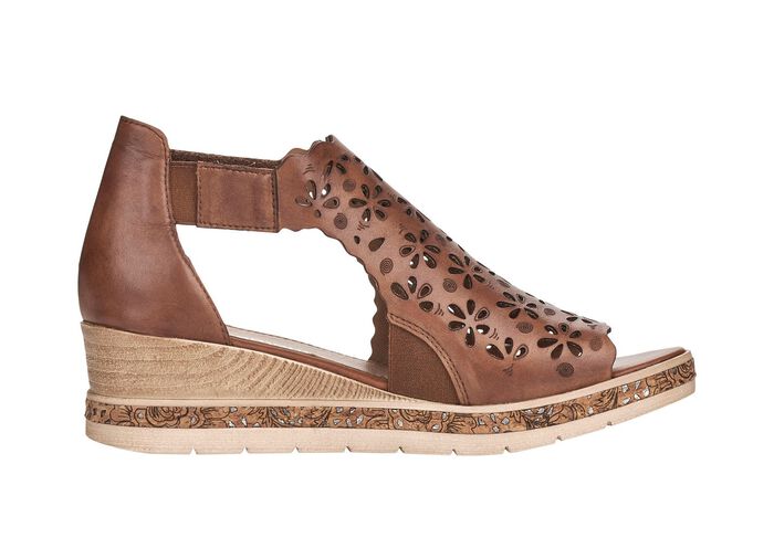 Sandaal met klittenbandsluiting 