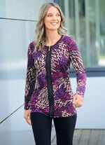 Overhemdjasje met praktische rits 