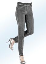 Jegging-jeans, in 8 kleuren GRAFIET