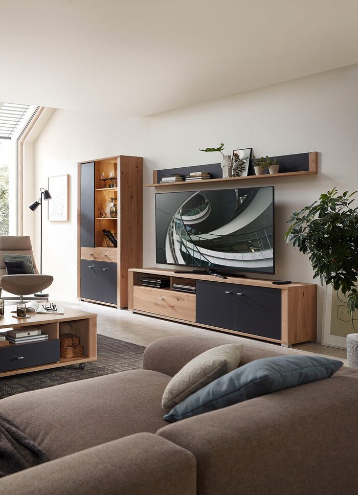 Bovenkast met LED-verlichting en softclose 