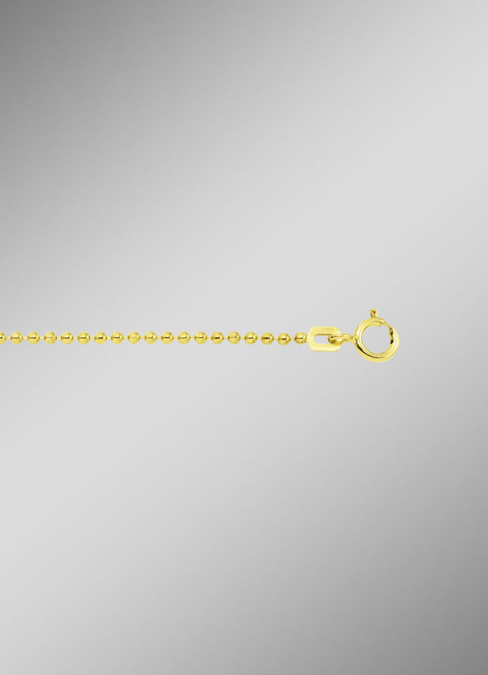 Chique gouden bolletjesketting 