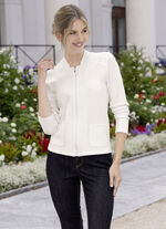 Blousejasje met opstaande kraag 