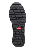 ELENA EDEN, trendy damessneakers, breedte G, met uitneembaar voetbed ZWART-KIEZEL