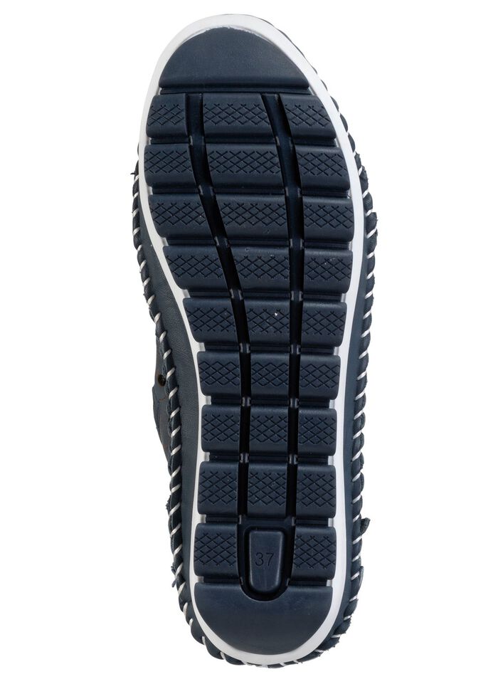 Gemini laarsje met gekreukelde structuur MARINE