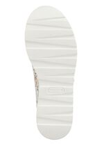 Waldl&auml;ufer sneakers gemaakt van nubuckleer met bloemenprint IJSBLAUW-KLEURRIJK