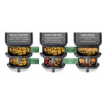 Digitale dubbelkamer heteluchtfriteuse “FryUP” WIT