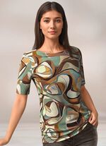 Shirt met all-over print 