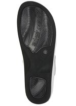 ELENA EDEN, klassieke damessandalen, breedte H, met klittenbandsluiting WIT