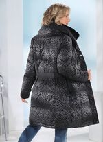 Korte jas met stretchriem 