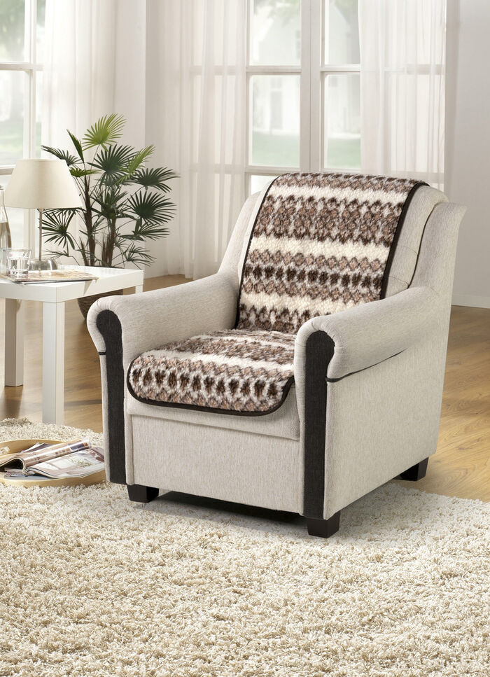 Duurzame fauteuilbeschermer van Licardo MET PATROON