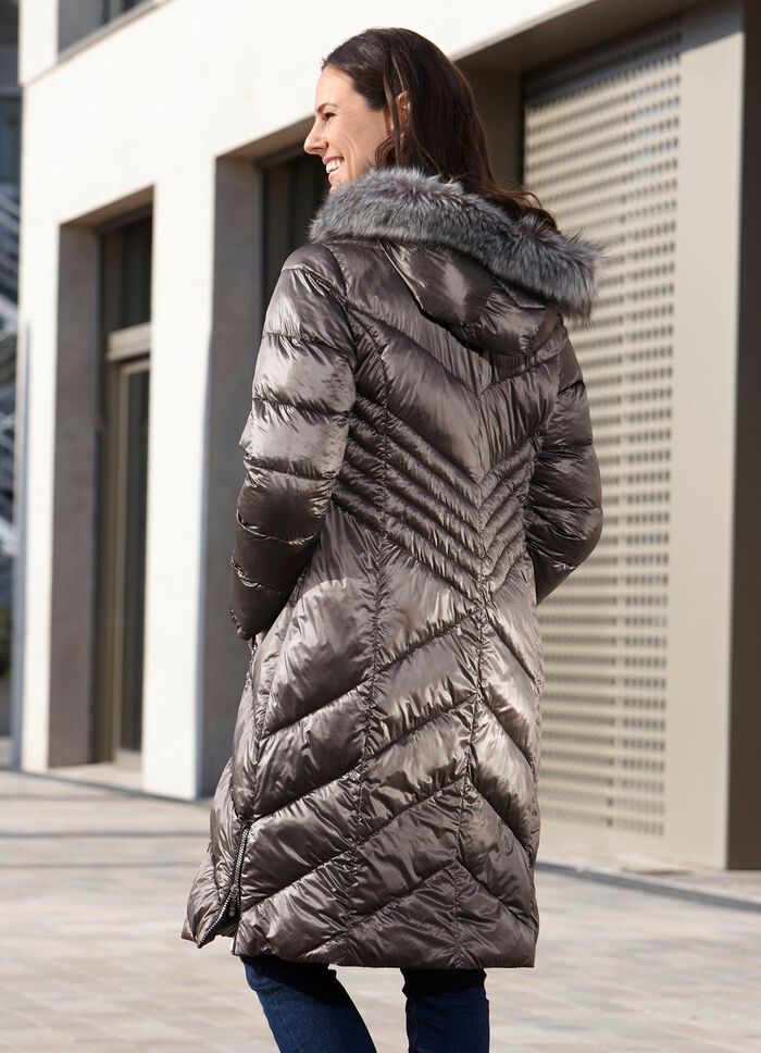 Jas met afneembare capuchon 