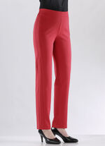 Broek met elastische tailleband aan de achterkant ROOD