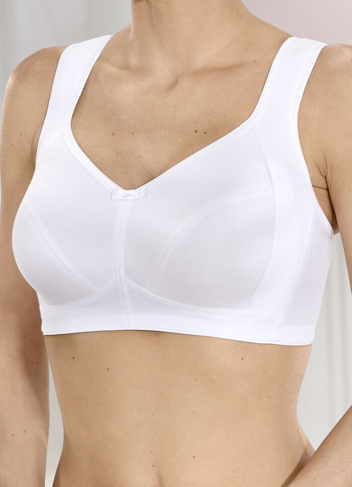 Miss Mary bh met ademend katoenen inzetstuk 