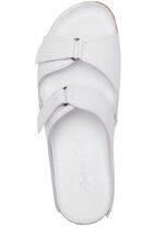 Andrea Conti muiltjes met twee verstelbare klittenbandsluitingen WIT