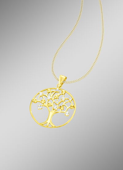 Mooie levensboom hanger zonder ketting 