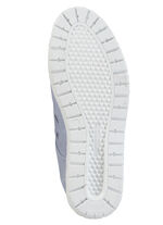 ELENA EDEN suède sneakers BLEU-WIT