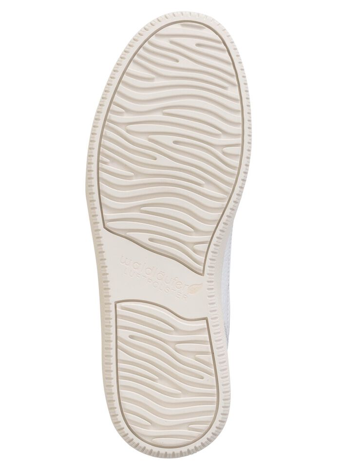 Waldl&auml;ufer veterschoen van generfd nappaleer NATUURLIJK WIT