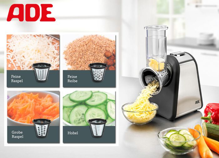 Multirasp van Ade voor hakken zonder voorsnijden 