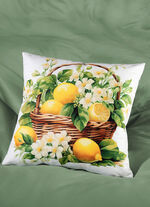 Lemon kussenhoes met rits 