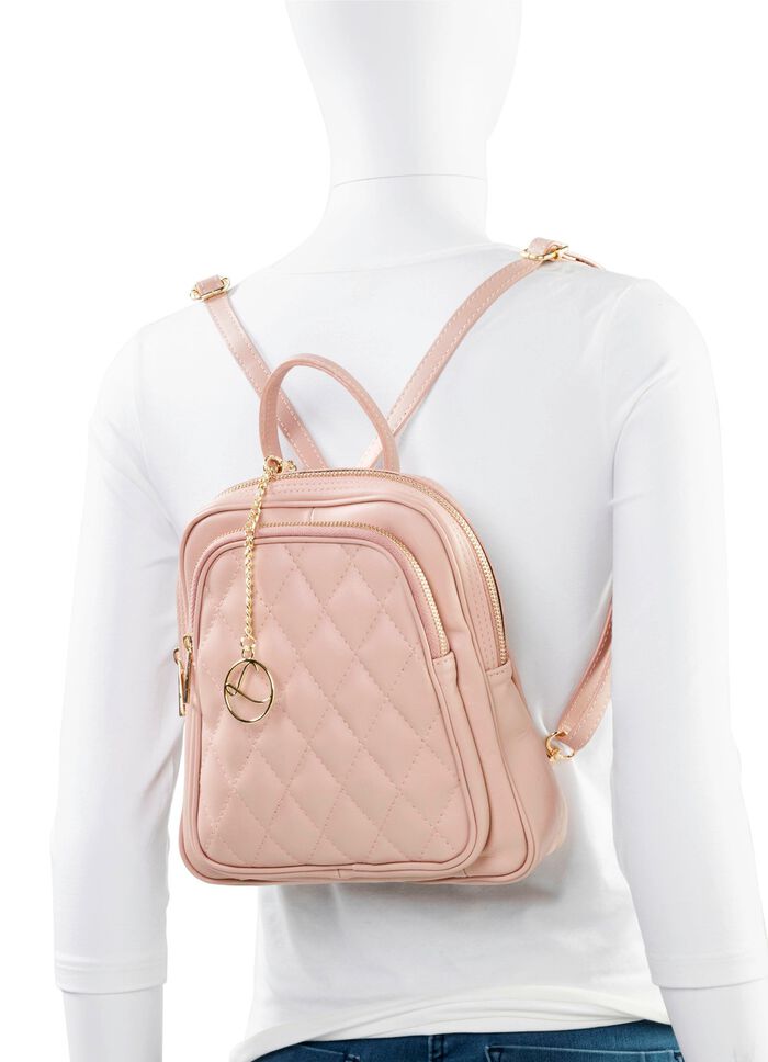 Laurina kalfsleren rugzak met trendy design 