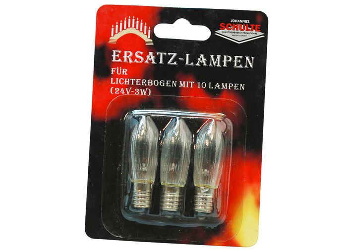 Vervangende lampen, set van 3 