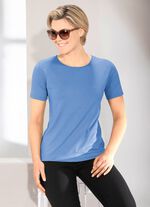 Veelzijdig shirt in 9 kleuren BLAUW