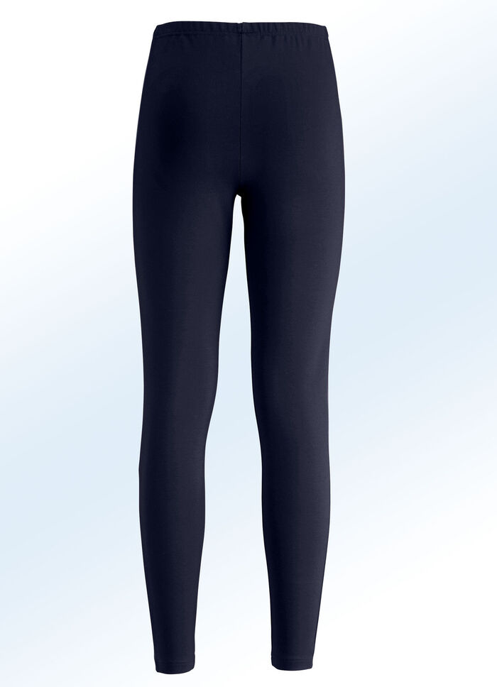 Leggings in een interessante materiaalmix MARIENE