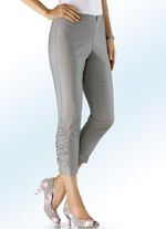 7/8-lange broek KAKI GEM&Ecirc;LEERD