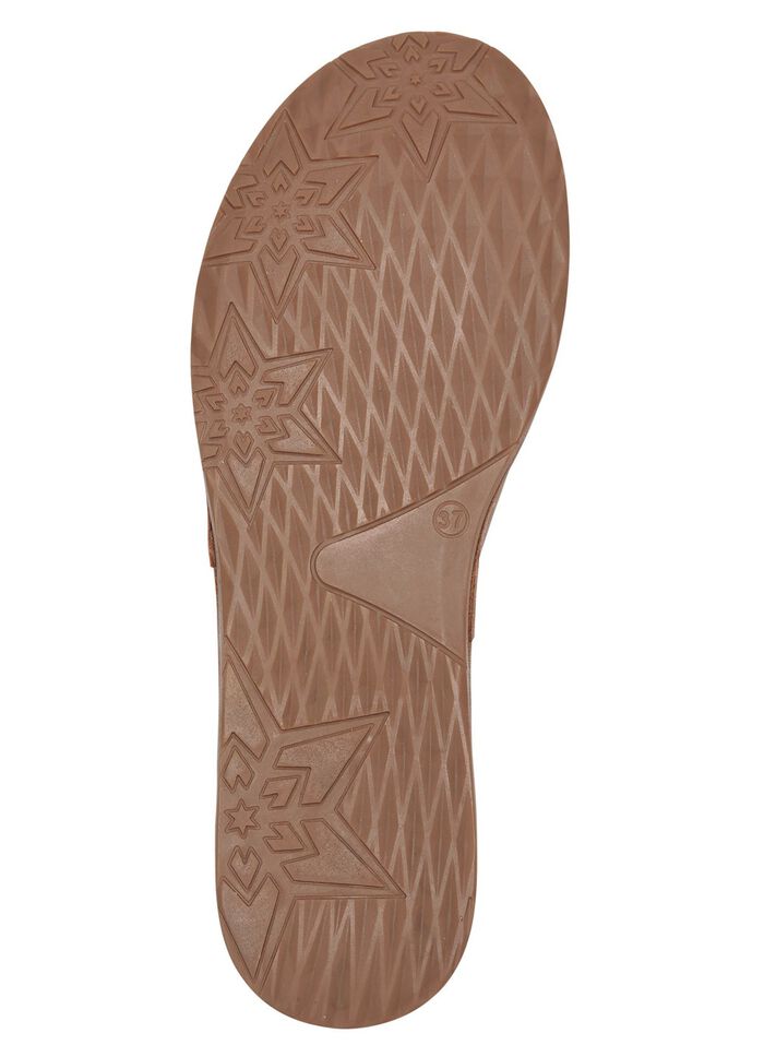 ELENA EDEN pantoffels van rundnappaleer 