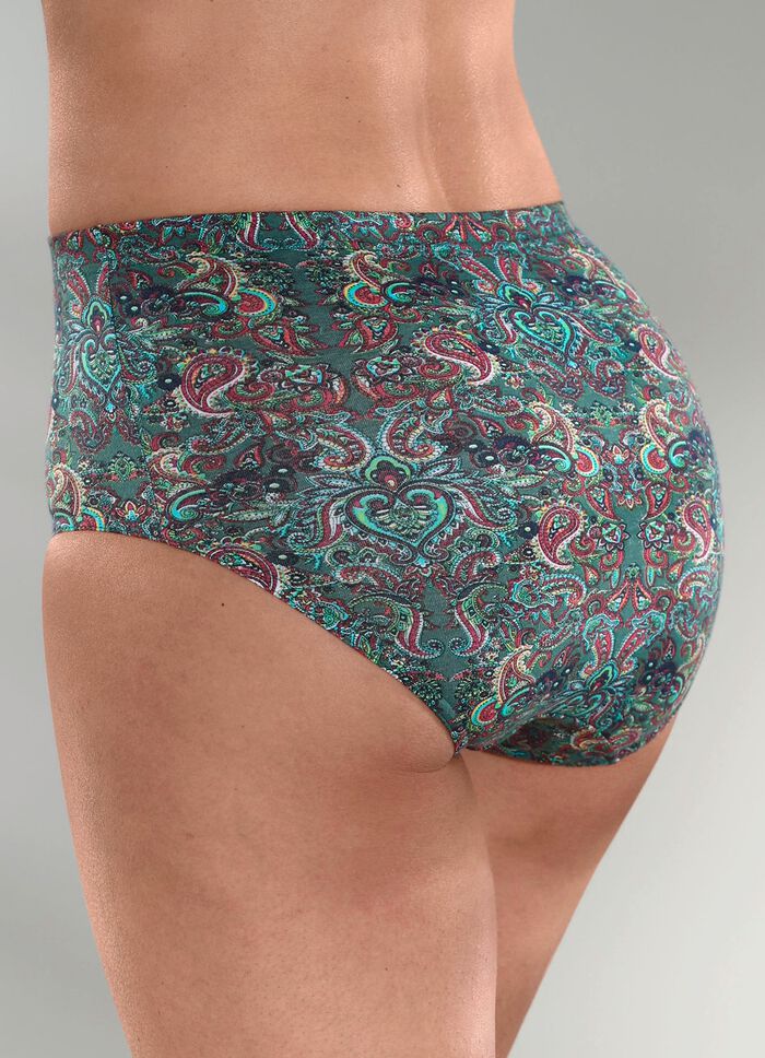 Set van vier slips met elastische band 