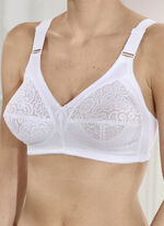 Natura bh met katoen WIT