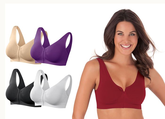 Dream-set van 5 bh's met rits 