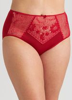 Miss Mary slip met gevoerde elastische kant 