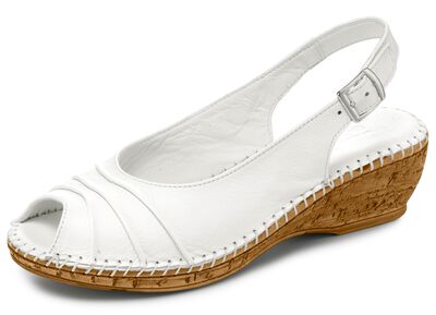 Gemini, chique damessandalen, breedte G, met elastische band 