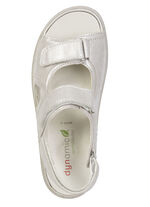 Waldläufer, comfortabele damessandalen, breedte H, met uitneembaar voetbed CHAMPAGNER