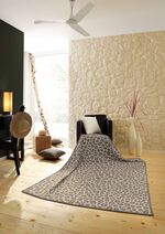 slaapdeken met velours rand 