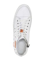 Gemini, zomerlaarzen voor dames, breedte G, met uitneembaar voetbed WIT