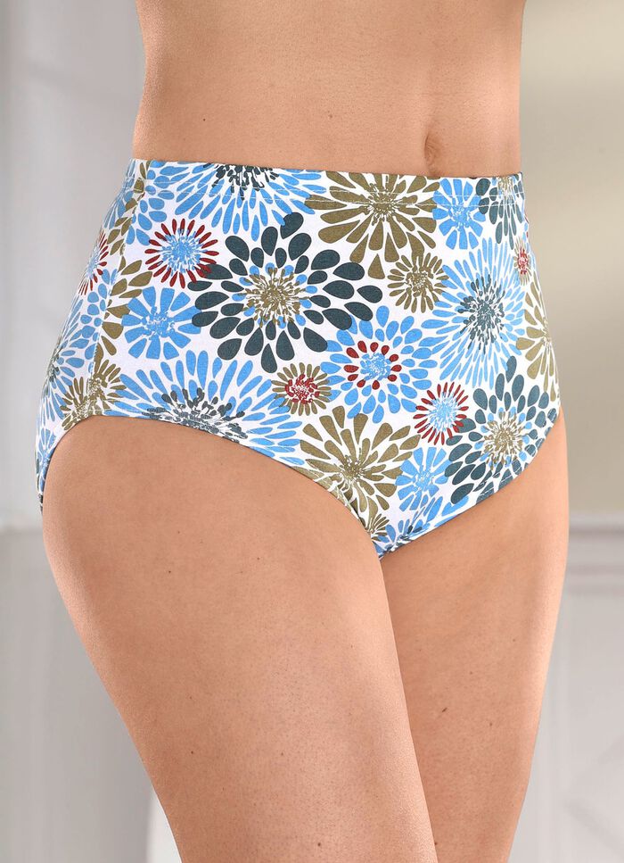 Set van vier slips met elastische band 