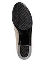 ELENA EDEN, chique damespumps, breedte H, gemaakt van leer BEIGE