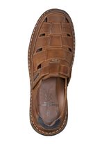 Slippers met luchtige openingen 