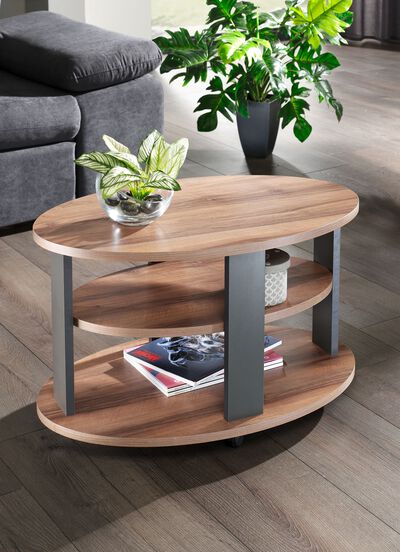 Salontafel op wielen 