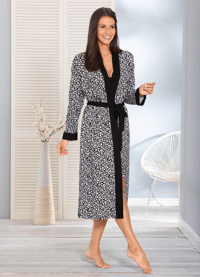 Kimono-vormige huisjas 