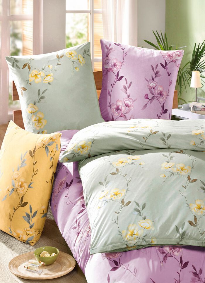 Beddengoedset van 'Irisette' GROEN